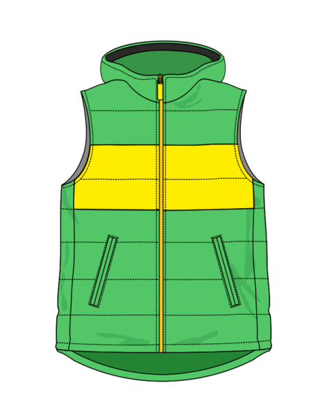 Жилет на прозрачном фоне