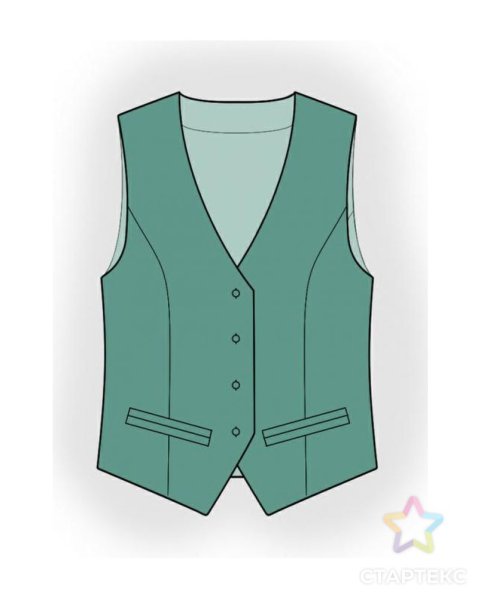 Пошив женской жилетки