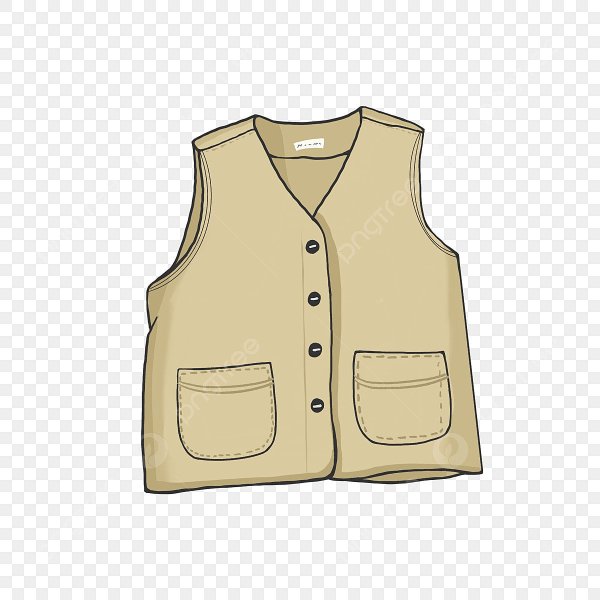 Эскиз жилетки