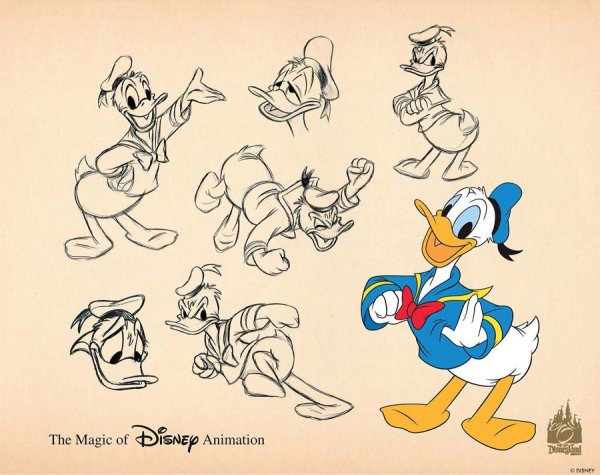Зарисовки Уолта Диснея