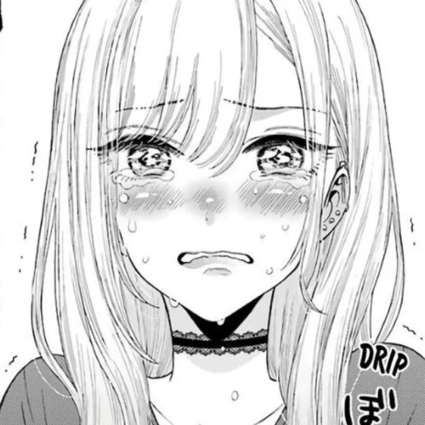 Аниме тян черно белые