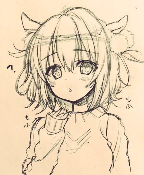 Аниме эскизы