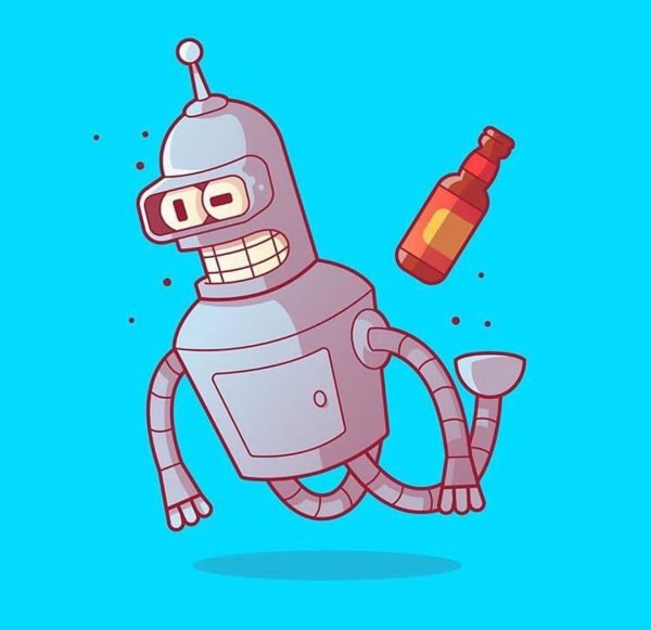 Футурама робот Бендер