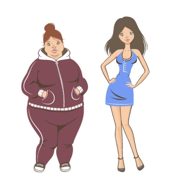 Балерина толстушка