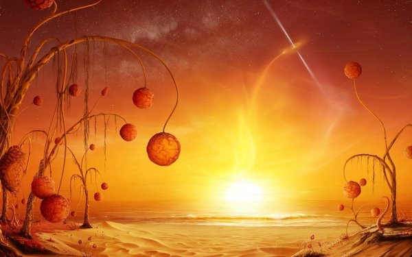 Фантастические пейзажи