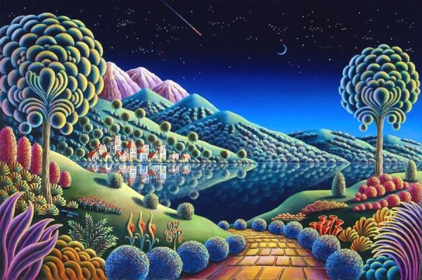 Художник Энди Рассел картины