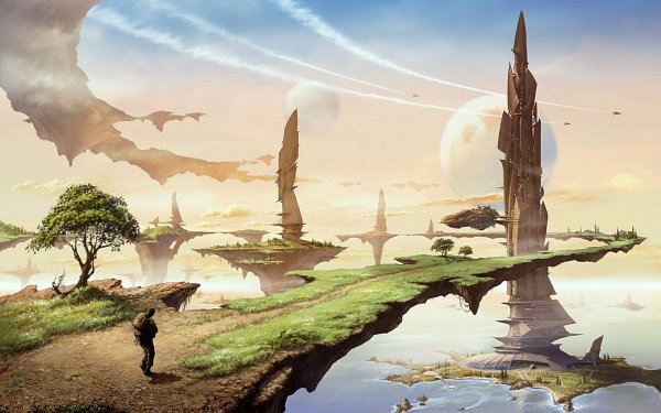 Фантастические пейзажи