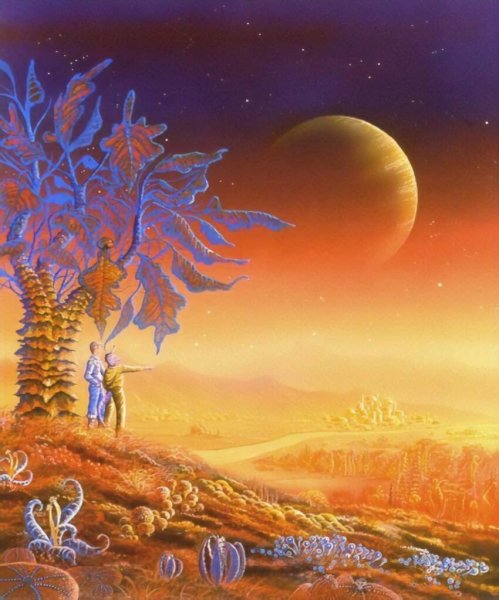 Фантастические пейзажи других планет