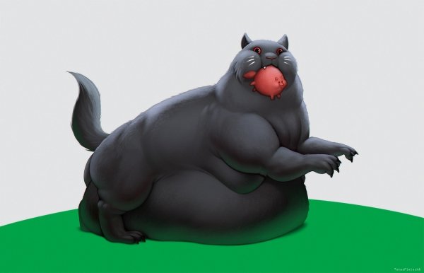 Бабр животное арт