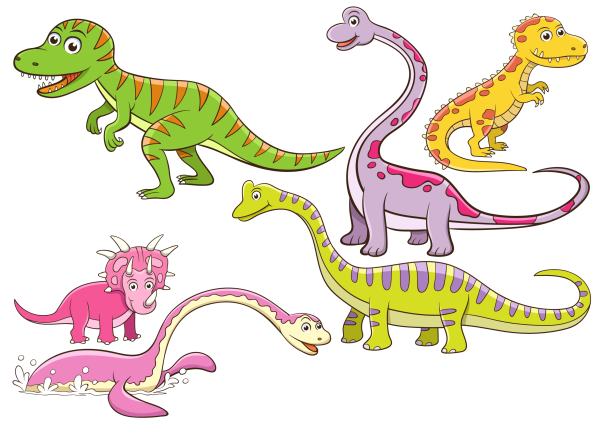 Детские рисунки динозавров
