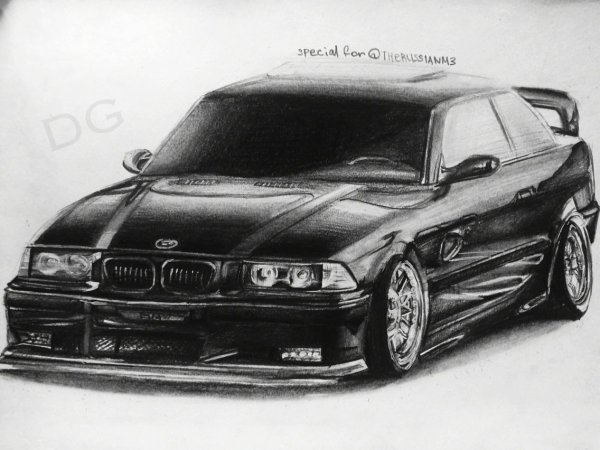 BMW e36 Compact рисунок
