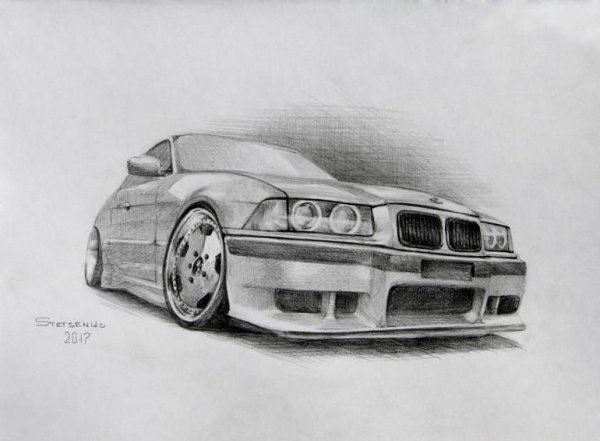 BMW m3 e36 арт