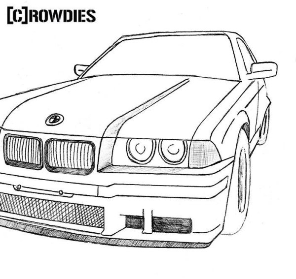 BMW е34 карандаш