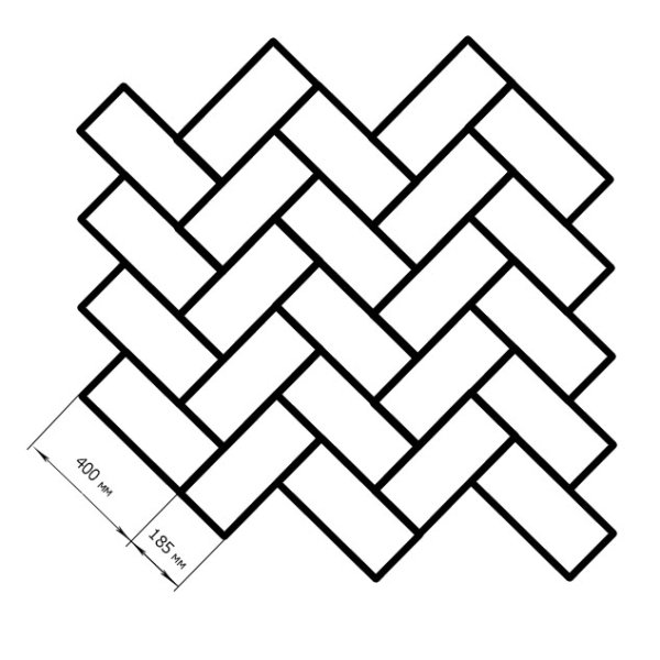 Herringbone ламинат 12