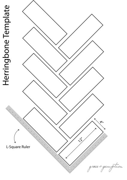 Схема укладки паркета елочкой