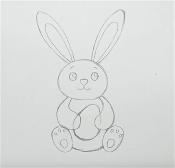 Игрушка заяц для детей на прозрачном фоне