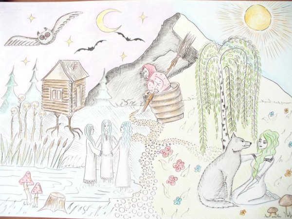 Конкурс рисунков сказки