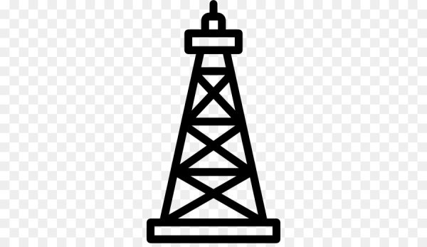 Значок буровой вышки