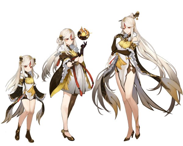 Genshin Impact grown up characters
