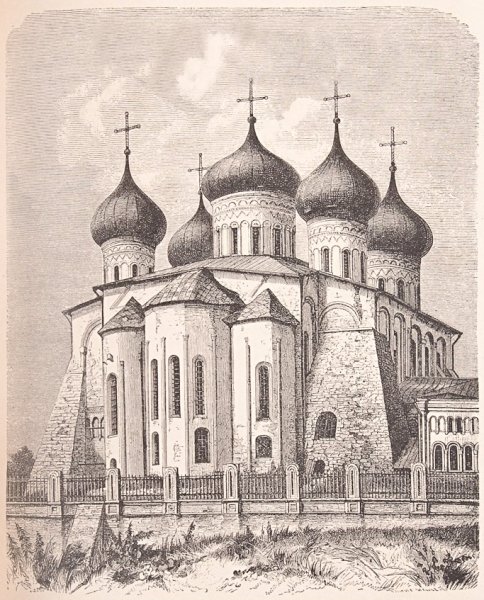 Успенский собор во Владимире 14 век
