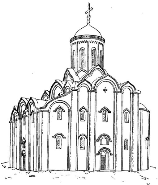 Внешнее строение православного храма