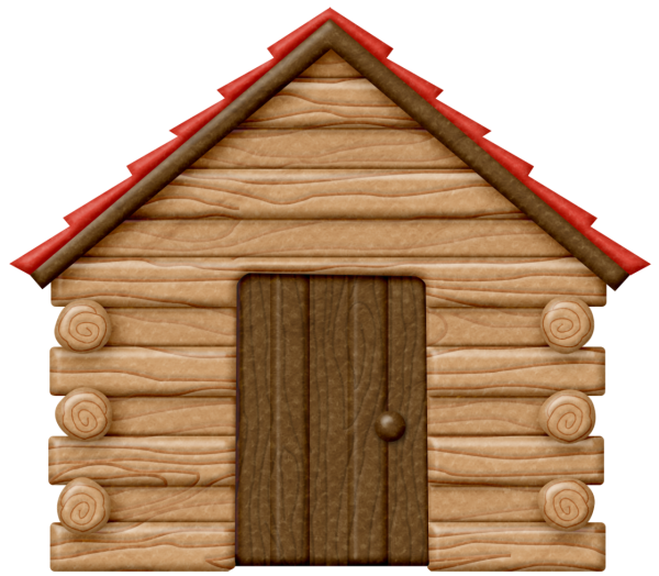 Избушка силуэт