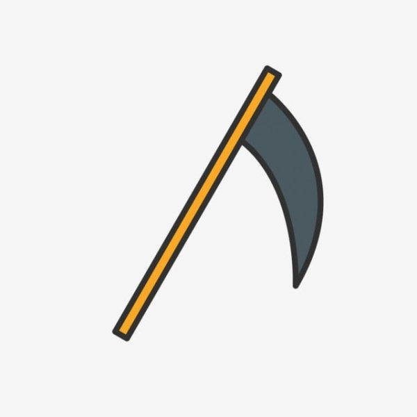 Коса инструмент вектор