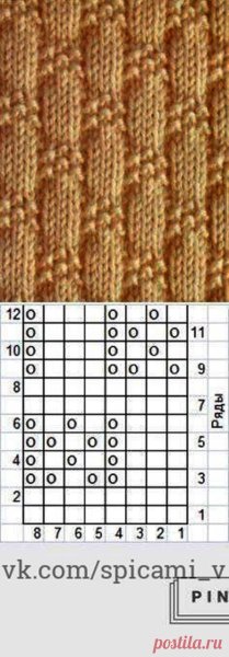 Объемные шишечки спицами схемы вязания