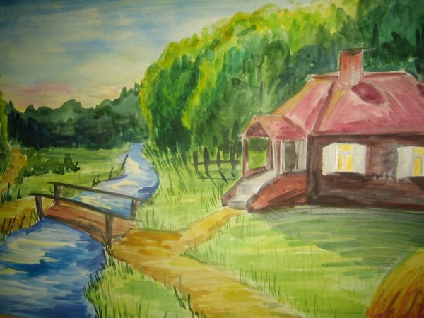 Родной дом картина