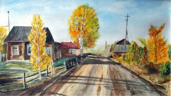 Рисунок на тему мой дом