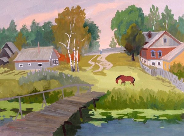 Рисунок села