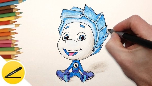 Фиксик Нолик рисунок