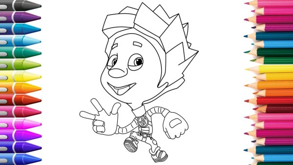 Фиксики Симка и Нолик