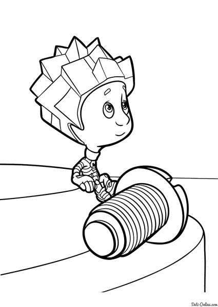 Фиксики Файер narisovat