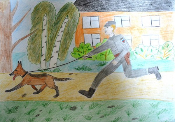 Детские рисунки киноло