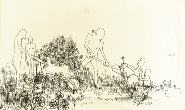 Рисунки Джона Леннона