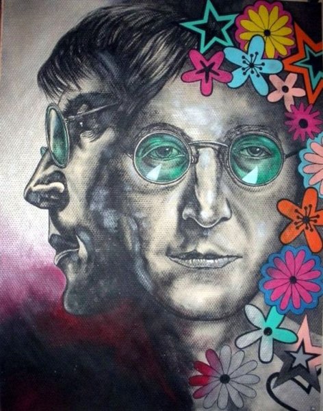 Джон Леннон портрет