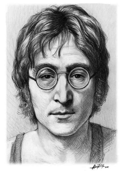 Джон Леннон портрет