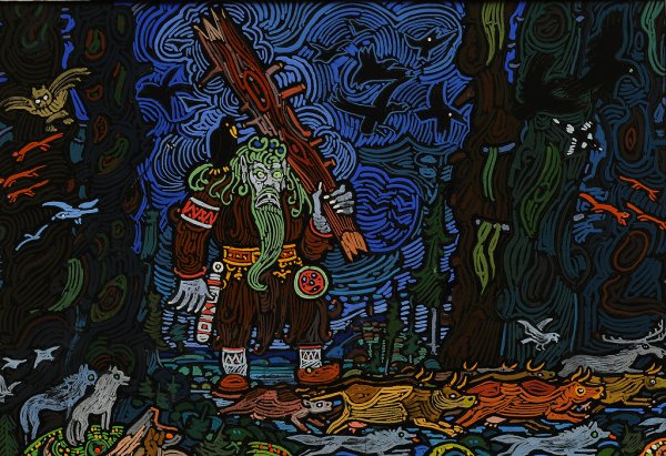 Герои Коми сказок яг Морт