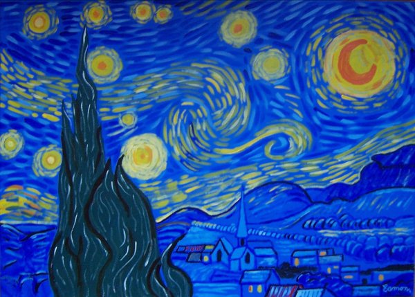 Картина Млечный путь Ван Гог