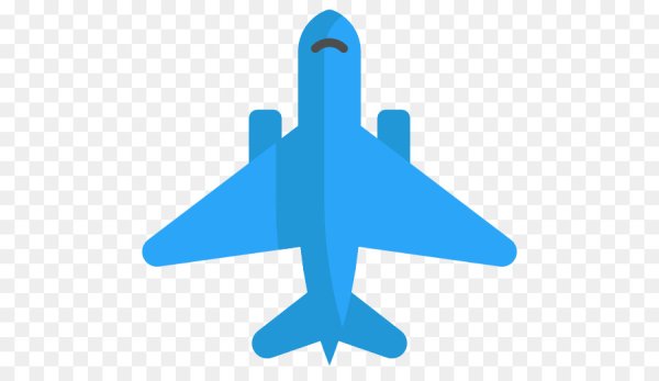 Самолет вид сверху для детей