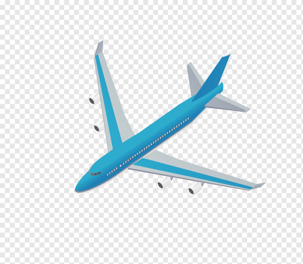 Самолет сверху