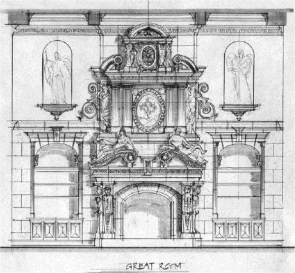 Архитектурный элемент в стиле Барокко