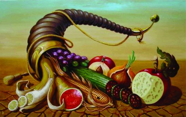 Рог изобилия козы Амалфеи