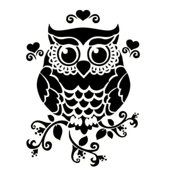 Сава трафарет для аппликации