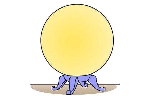 Магический шар рисунок