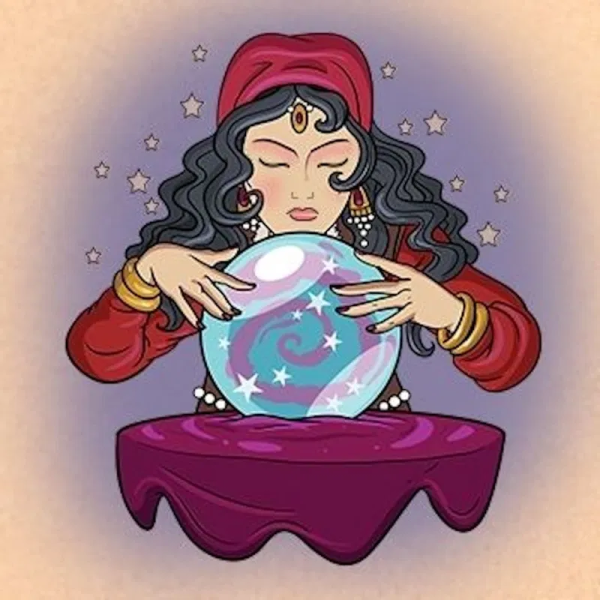 Магический шар нарисовать