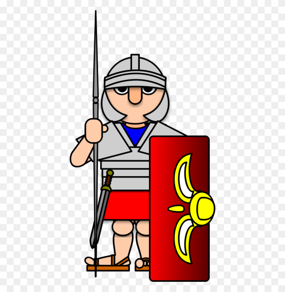 Римский легионер рисунок