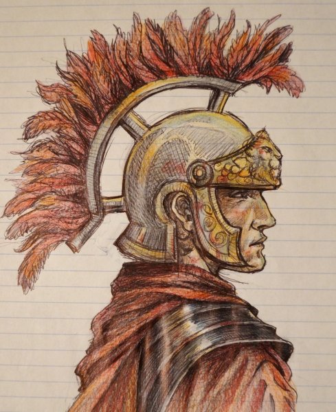 Цвета римских воинов