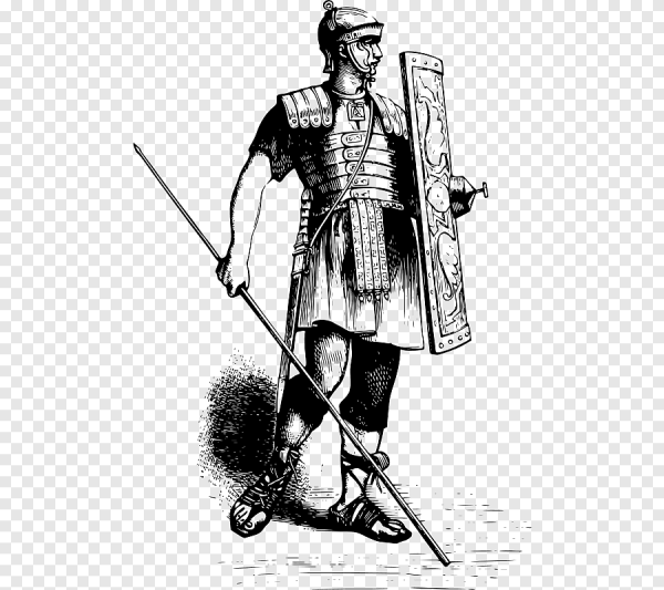 Татуировка солдат Римский легионер